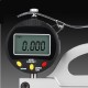 0-10mm 0.001mm High Accuracy Digital Micron Thickness Gauge with Roller Insert Computer PLC Connectable