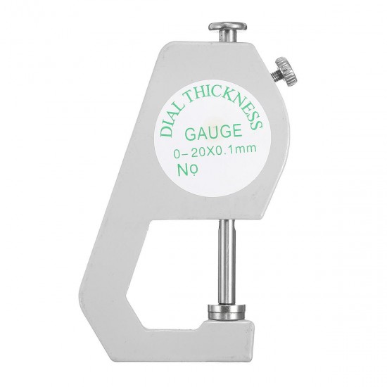 0-20mm Metal Leather Craft Toll Thickness Gauge Measure Tester Dial 0-20mm Metal Leather Craft Toll Thickness Gauge Measure Tester Dial
