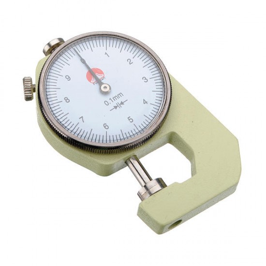 0 to 10x0.1mm Round Dial Thickness Gauge Measurement Tool