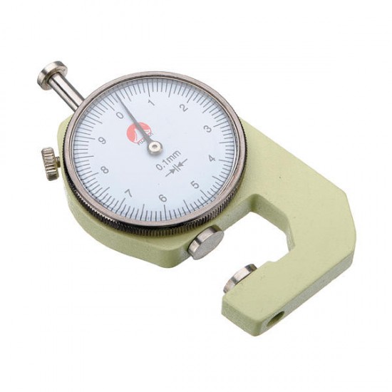 0 to 10x0.1mm Round Dial Thickness Gauge Measurement Tool