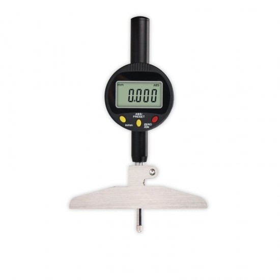 0.001mm 0-50.8mm Electronic Digital Depth Dial Indicator Gauge Measuring Tool High Precision