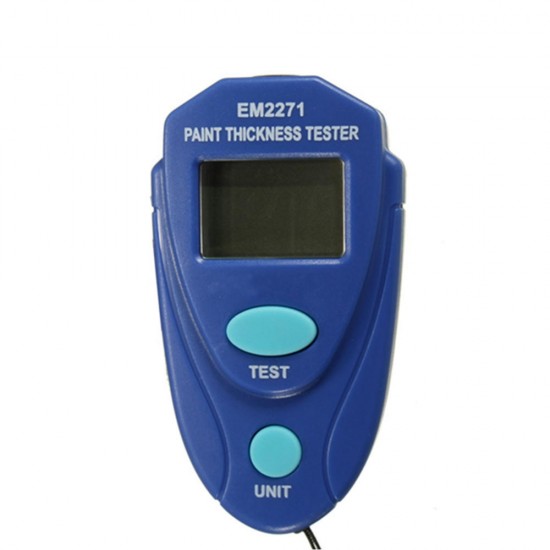 EM2271 Mini Thickness Gauge Coating Digital Painting Thickness Tester Meter Mini LCD Automotive Data Hold Car Coating Thickness Measurement Tool EM2271 Mini Thickness Gauge Coating Digital Painting Thickness Tester Meter Mini LCD Automotive Data Hold Car Coating Thickness Measurement Tool