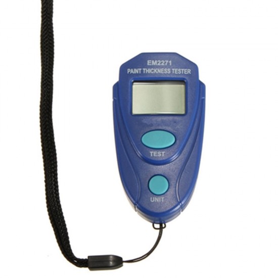 EM2271 Mini Thickness Gauge Coating Digital Painting Thickness Tester Meter Mini LCD Automotive Data Hold Car Coating Thickness Measurement Tool EM2271 Mini Thickness Gauge Coating Digital Painting Thickness Tester Meter Mini LCD Automotive Data Hold Car Coating Thickness Measurement Tool