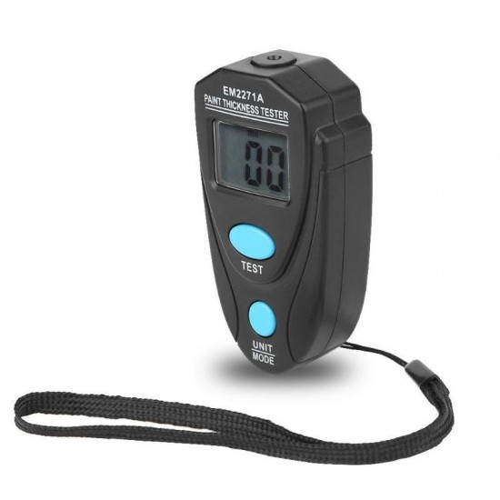 EM2271A Digital Fe/NFe 0.00-2.20mm Thickness Gauge Coating Meter For Car Meter Manual Portable Mini Paint Tester LCD Display Thickness Measurement Tool EM2271A Digital Fe/NFe 0.00-2.20mm Thickness Gauge Coating Meter For Car Meter Manual Portable Mini Paint Tester LCD Display Thickness Measurement Tool