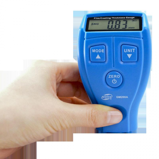 GM200A Digital Mini Film Thickness Gauge Automotive Car Coating Paint Thickness Gauge 0-1.8mm