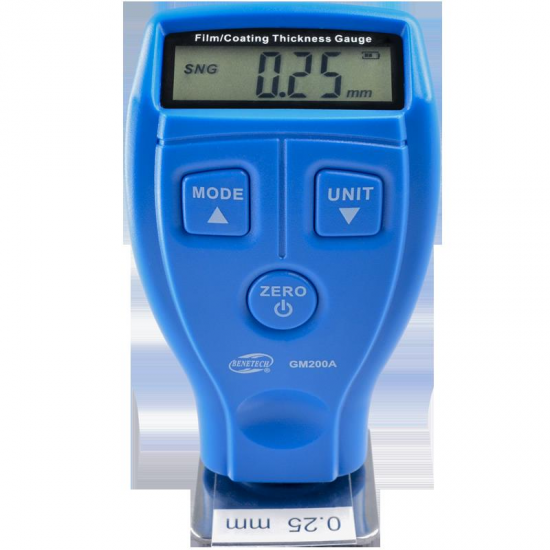 GM200A Digital Mini Film Thickness Gauge Automotive Car Coating Paint Thickness Gauge 0-1.8mm