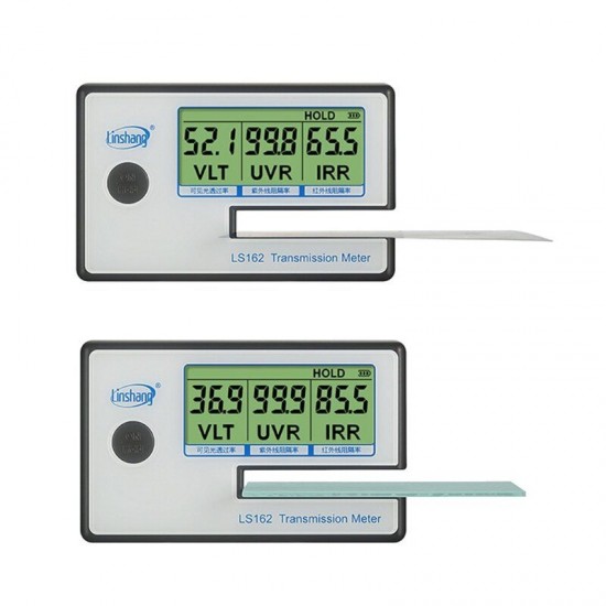 LS162 Transmission Meter Portable Solar Film Tester Handheld Automotive Film Three-display Testing Instrument