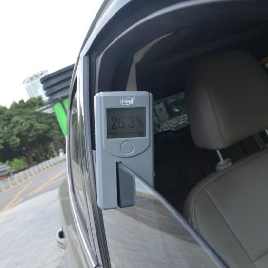 LS163 Transmission Meter Portable Solar Film Tester Handheld Automotive Film Three-display Testing Instrument