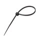 1000Pcs Black Plastic Cable Zip Tie Fasten Wrap 100mm x 1.8mm 1000Pcs Black Plastic Cable Zip Tie Fasten Wrap 100mm x 1.8mm