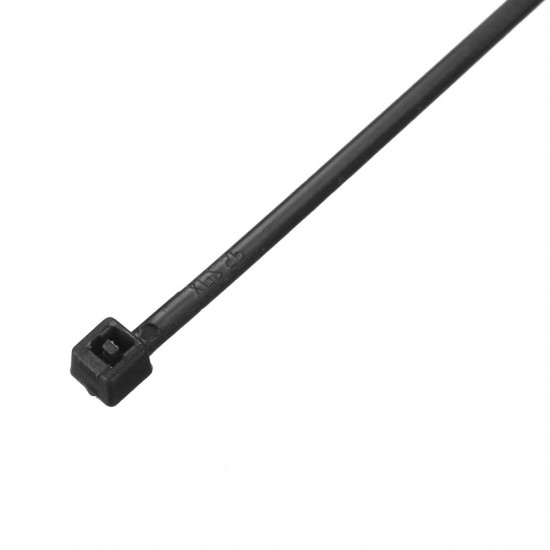 1000Pcs Black Plastic Cable Zip Tie Fasten Wrap 100mm x 1.8mm