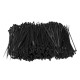 1000Pcs Black Plastic Cable Zip Tie Fasten Wrap 100mm x 1.8mm 1000Pcs Black Plastic Cable Zip Tie Fasten Wrap 100mm x 1.8mm