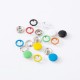 100/200 Sets DIY Press Studs Tools Kit Assorted Colors Snap Metal Sewing Buttons 100/200 Sets DIY Press Studs Tools Kit Assorted Colors Snap Metal Sewing Buttons