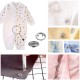 100/200 Sets DIY Press Studs Tools Kit Assorted Colors Snap Metal Sewing Buttons 100/200 Sets DIY Press Studs Tools Kit Assorted Colors Snap Metal Sewing Buttons
