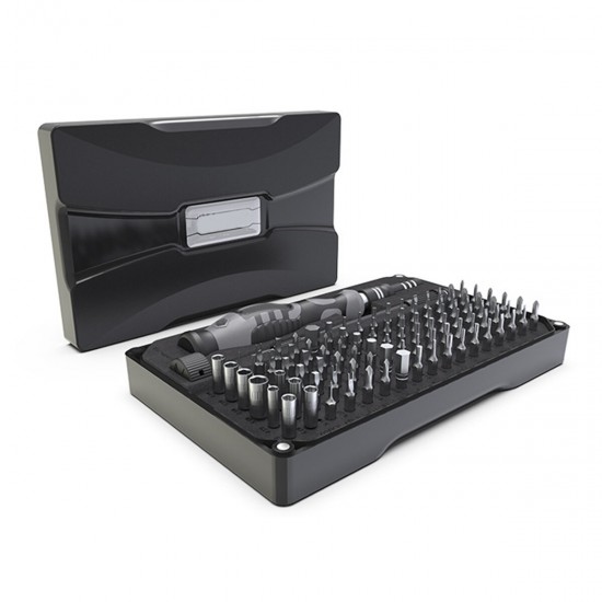 106 In 1 Screwdriver Set CRV Hex Torx Slotted Pentalobe Drive Bits Repair Tools Kit 106 In 1 Screwdriver Set CRV Hex Torx Slotted Pentalobe Drive Bits Repair Tools Kit