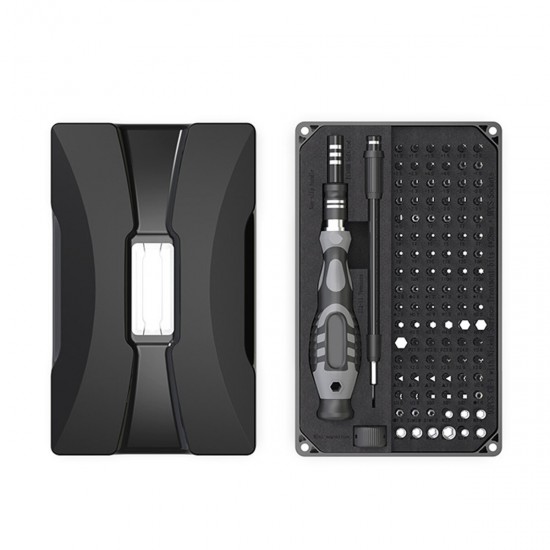 106 In 1 Screwdriver Set CRV Hex Torx Slotted Pentalobe Drive Bits Repair Tools Kit 106 In 1 Screwdriver Set CRV Hex Torx Slotted Pentalobe Drive Bits Repair Tools Kit