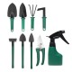 10Pcs Carbon Steel Gardening Equipment Bonsai Tools Kits Cutter Scissors Tool 10Pcs Carbon Steel Gardening Equipment Bonsai Tools Kits Cutter Scissors Tool