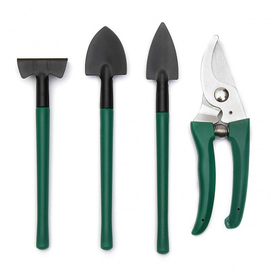 10Pcs Carbon Steel Gardening Equipment Bonsai Tools Kits Cutter Scissors Tool