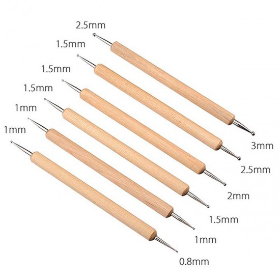 10Pcs DIY Dotting Tool Ball Styluses Tools Kit For Mandala Rock Painting Pottery Clay 10Pcs DIY Dotting Tool Ball Styluses Tools Kit For Mandala Rock Painting Pottery Clay