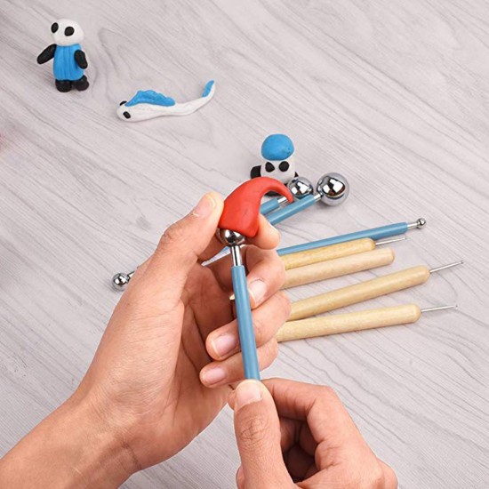 10Pcs DIY Dotting Tool Ball Styluses Tools Kit For Mandala Rock Painting Pottery Clay 10Pcs DIY Dotting Tool Ball Styluses Tools Kit For Mandala Rock Painting Pottery Clay
