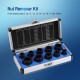 10Ppcs Damaged Bolt Nut Screw Remover Extractor Removal Set Nut Removal Socket Tool Threading Hand Tools Kit with Case