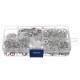 110 Set Metal Press Studs Sewing Button Clothing Snap Fasteners + Pliers Tools Fasteners Snap/Metal Press Stud Cloth Tool Kit 110 Set Metal Press Studs Sewing Button Clothing Snap Fasteners + Pliers Tools Fasteners Snap/Metal Press Stud Cloth Tool Kit