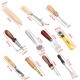 11PCS Leather Carving Punch Cutter Hammer Essential Tools Set Manual Craft DIY Leather Carving To 11PCS Leather Carving Punch Cutter Hammer Essential Tools Set Manual Craft DIY Leather Carving To
