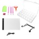 11pcs 5D Diamond Painting Kit A4 Copy Board DIY Diamond Painting Accessories Set Bracket A4 Cloth Bag Set Three Block Light A4 Copy Desk Tools Kit 11pcs 5D Diamond Painting Kit A4 Copy Board DIY Diamond Painting Accessories Set Bracket A4 Cloth Bag Set Three Block Light A4 Copy Desk Tools Kit