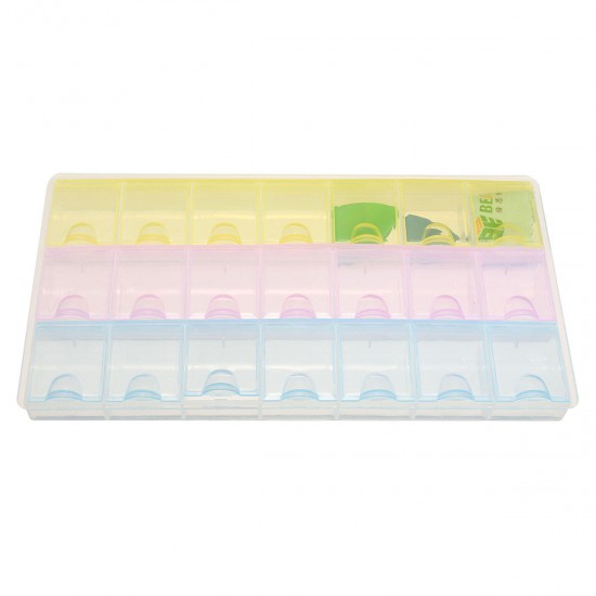 12 in 1 Alloy Material Multi Function Tools Box With Parts Storage Box 20x153x53mm