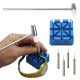 126Pcs Watch Repair Tools Kit Watchmaker Band Strap Pin Remover Back Cover Opener