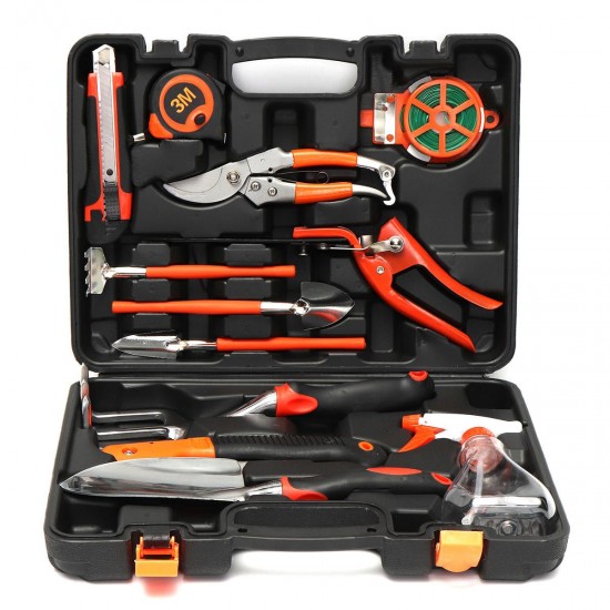 12Pcs Multifuntional Carbon Steel Household Garden Tools Set Kit Hardware Toolbox 12Pcs Multifuntional Carbon Steel Household Garden Tools Set Kit Hardware Toolbox
