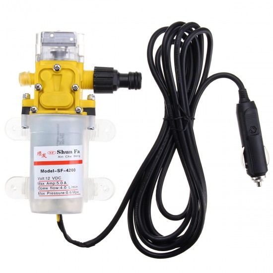 12V Portable 100W 160PSI High Pressure Electric Washer Wash Pump Set 12V Portable 100W 160PSI High Pressure Electric Washer Wash Pump Set