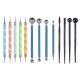13Pcs DIY Ball Stylus Dotting Tool Set for Rock Painting Clay Pottery Modeling Design DIY Tools Kit Length 4.9-6.5 Inches 13Pcs DIY Ball Stylus Dotting Tool Set for Rock Painting Clay Pottery Modeling Design DIY Tools Kit Length 4.9-6.5 Inches