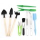 14Pcs Shovel Rake Spade Wood Handle Metal Head Tool Garden Watering Tools Kit 14Pcs Shovel Rake Spade Wood Handle Metal Head Tool Garden Watering Tools Kit