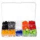 150Set Plastic Resin Press Studs Sewing Button Clothes Snap Fasteners+Plier Tools
