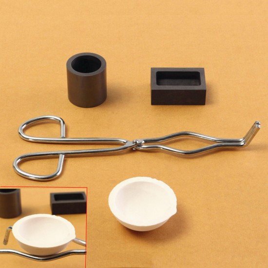 16OZ Gold Graphite Crucible Cup + Tongs + 1 Melting Bowl + Ingot Mold Casting Tools 16OZ Gold Graphite Crucible Cup + Tongs + 1 Melting Bowl + Ingot Mold Casting Tools
