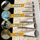 17/19 PCS Silicone Caulking Finisher Tool Scraper Set Nozzles Spatulas Filler 17/19 PCS Silicone Caulking Finisher Tool Scraper Set Nozzles Spatulas Filler