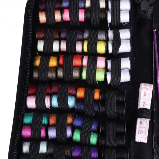 172Pcs/Set Sewing Coils Kit Threads Craft Hand Quilting Stitching Portable Bag 172Pcs/Set Sewing Coils Kit Threads Craft Hand Quilting Stitching Portable Bag