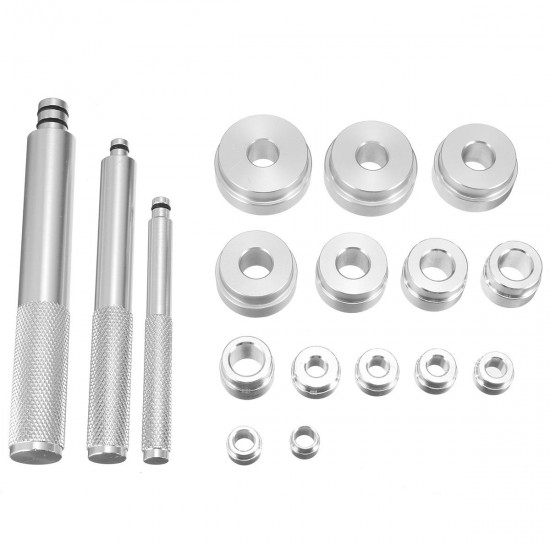 17pcs Aluminium Wheel Bearing Race Seal Drivers Bush Removal Tool Kit 17pcs Aluminium Wheel Bearing Race Seal Drivers Bush Removal Tool Kit