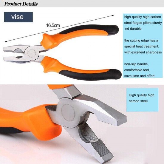 18 in 1 Auto Repair Tool Set Household Hand Tool Kit Screwdriver Scissors Hammer Wire Cutter Flashlight with Box 18 in 1 Auto Repair Tool Set Household Hand Tool Kit Screwdriver Scissors Hammer Wire Cutter Flashlight with Box