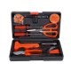 18 in 1 Auto Repair Tool Set Household Hand Tool Kit Screwdriver Scissors Hammer Wire Cutter Flashlight with Box