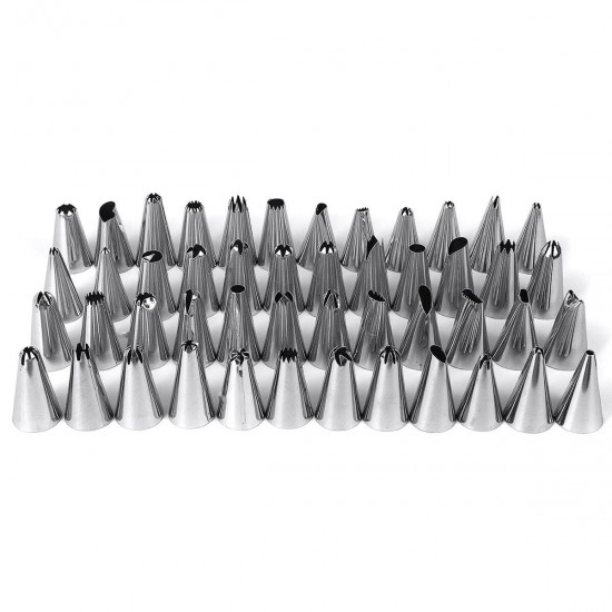 186Pcs Cake Decorating Tool Kit Baking Fondant Supplies Turntable Bag Tip Nozzle 186Pcs Cake Decorating Tool Kit Baking Fondant Supplies Turntable Bag Tip Nozzle