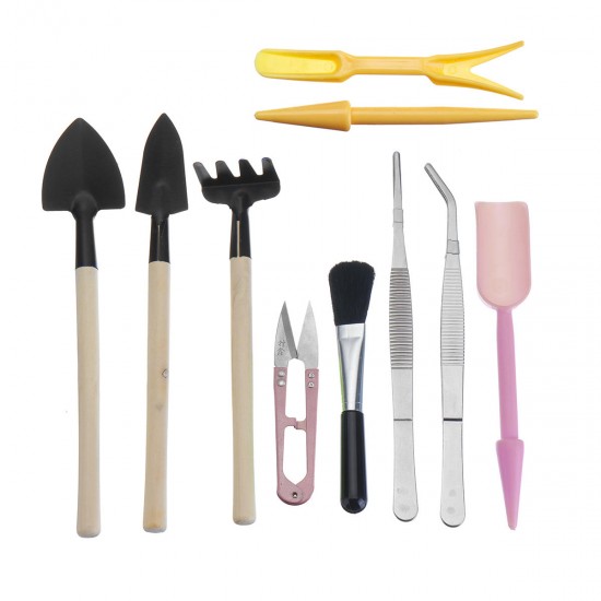 23 Sets Garden Tools Set 23Pcs/Set Succulent Transplanting Garden Planting Bucket Shovel Hand Tools Set Bonsai Set Kit Garden Watering Tools Kit