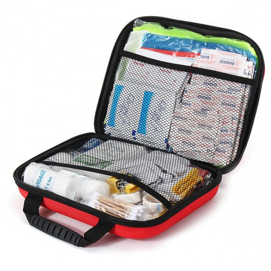 238PCS Red First-Aid Kit 38 Kinds 238 Components Emergency Kit Outdoor Vehicle Emergency Kit EVA Red Kit 238PCS Red First-Aid Kit 38 Kinds 238 Components Emergency Kit Outdoor Vehicle Emergency Kit EVA Red Kit