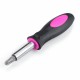 23Pcs Tools Kit Box Pink Women Ladies Girls Female Hand Tools Pliers Portable