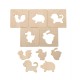 24/36/60x Color Painting Tools Kit Painting Template Graffiti Kid Handmade Wooden Toy 24/36/60x Color Painting Tools Kit Painting Template Graffiti Kid Handmade Wooden Toy