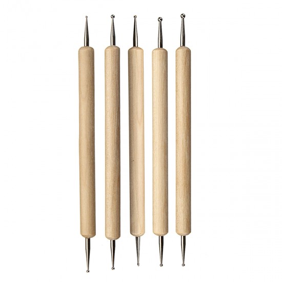 24pcs Ball Stylus Dotting Tools Clay Pottery Modeling Carving Rock Painting Kit 24pcs Ball Stylus Dotting Tools Clay Pottery Modeling Carving Rock Painting Kit