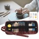 24pcs Clay Carving Pottery Tools Polymer Modeling DIY Sculpture Craft Holder