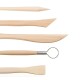 24pcs Clay Carving Pottery Tools Polymer Modeling DIY Sculpture Craft Holder 24pcs Clay Carving Pottery Tools Polymer Modeling DIY Sculpture Craft Holder