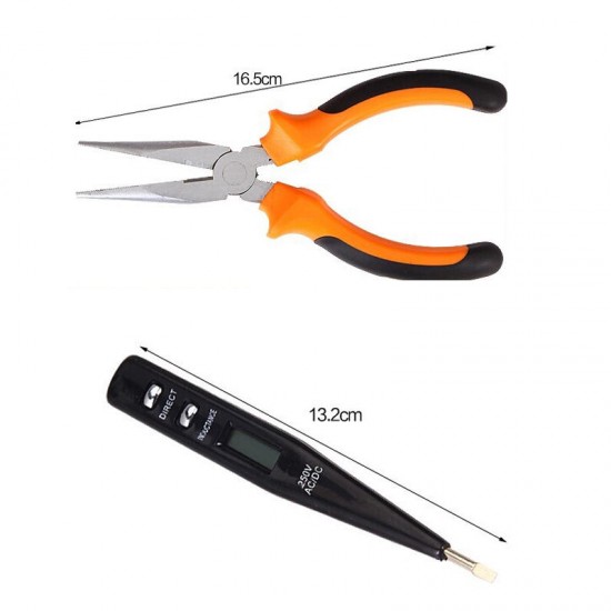 25Pcs Household Combination Kit Gift Set Hardware Toolbox Wide Application Hand Tool General Household Tools Kit 25Pcs Household Combination Kit Gift Set Hardware Toolbox Wide Application Hand Tool General Household Tools Kit