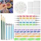 25pcs Mandala Dotting Tools Rock Painting Kit Dot Art Rock Pen Paint Stencil